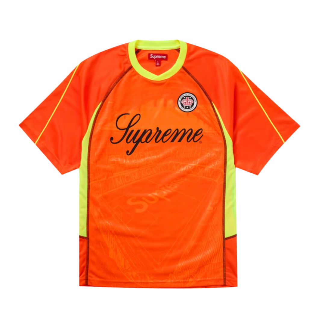 Supreme Jacquard Soccer Jersey Orange