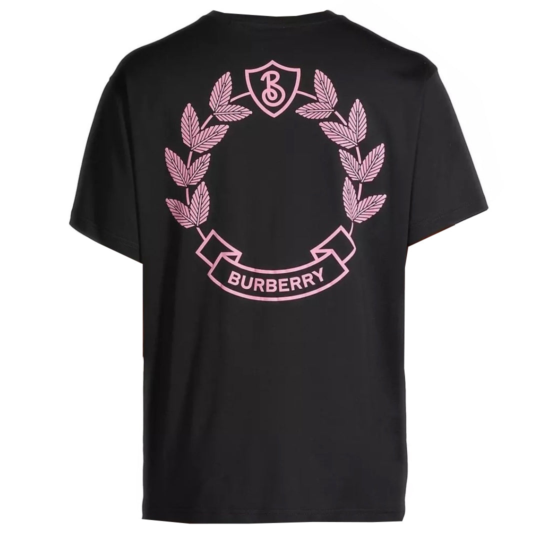 Burberry Branded Back Logo Black T Shirt