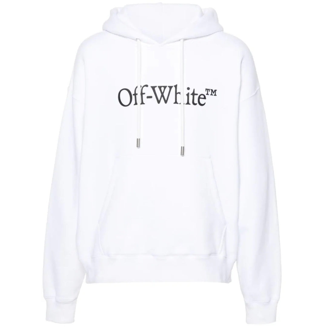 Off-White From Italy Design White Skate Fit Hoodie XS