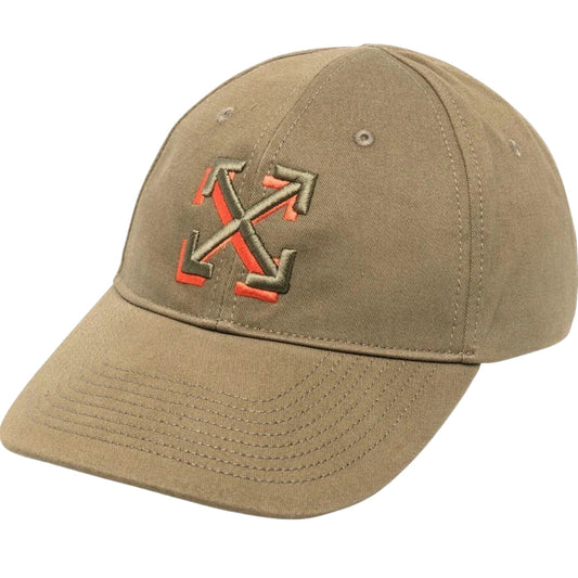 Off-White Arrow Logo Green Cap