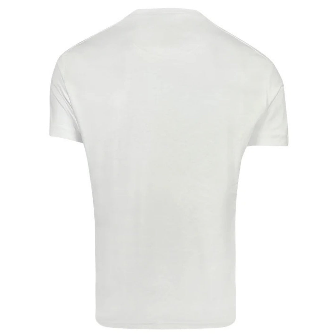 Dsquared2 Cool Fit Large Block Logo White T-Shirt XS