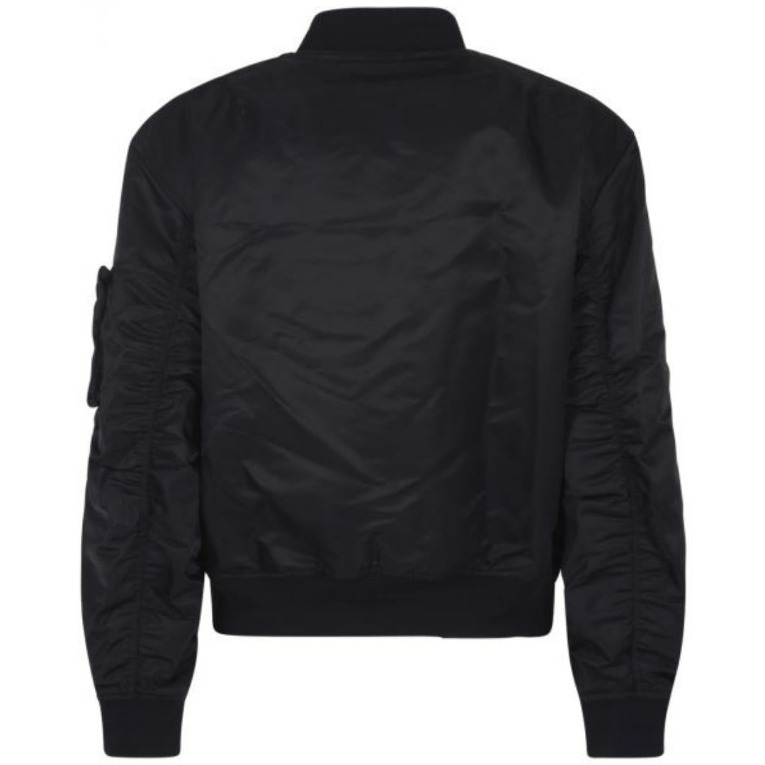 Off-White Industrial Black Bomber Jacket