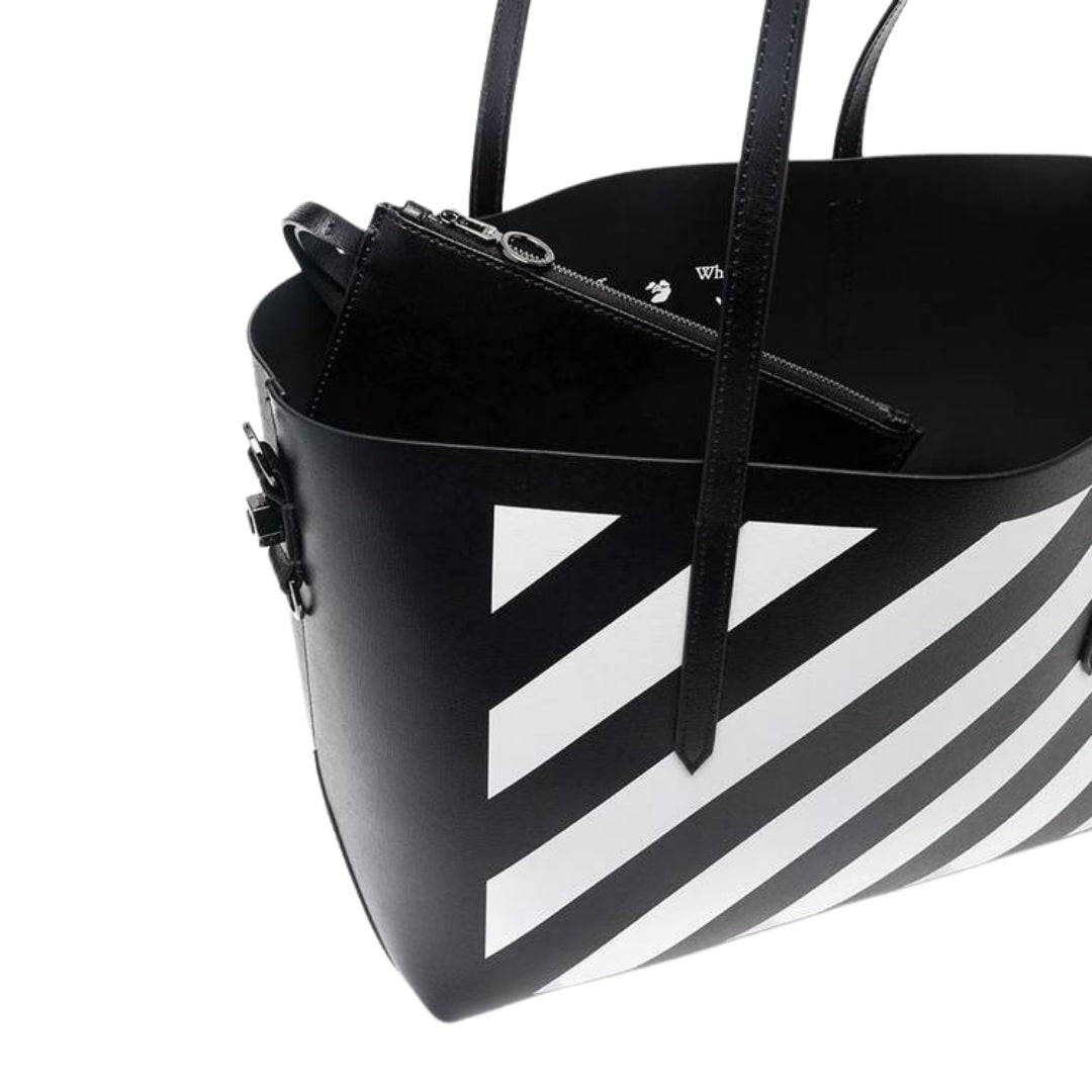 Off-White Women’s Binder Black Tote Bag